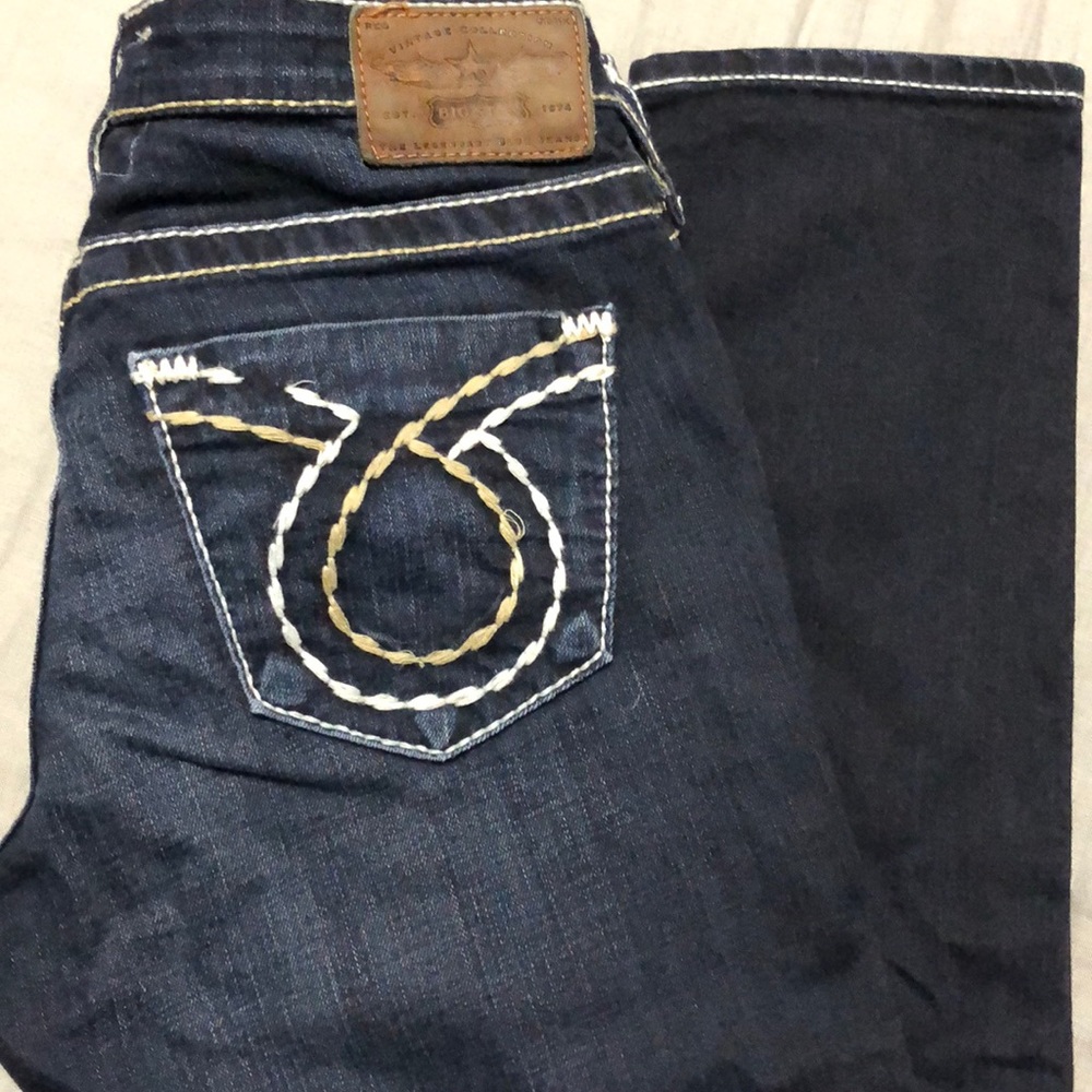 Big Star dark wash Liv skinny jeans